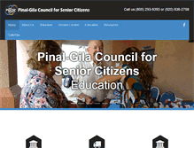 Tablet Screenshot of pgcsc.org